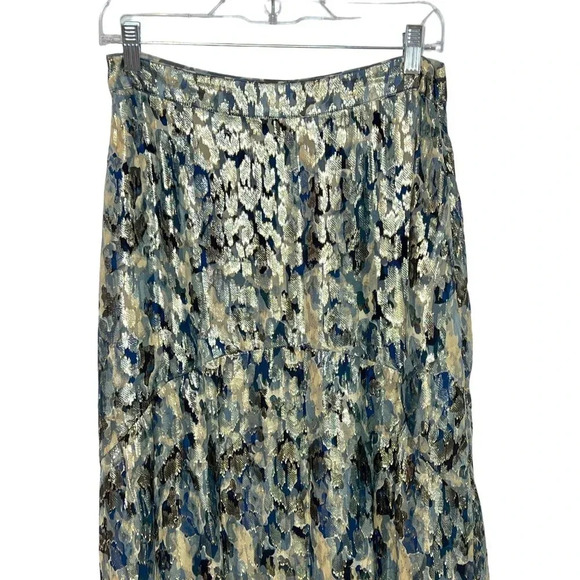 ba&sh Black and Cream Maxi Skirt - Picture 13 of 14